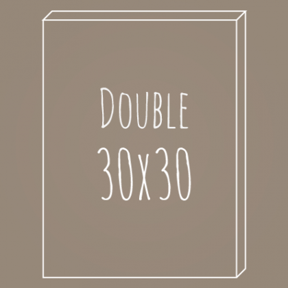Double 30x30
