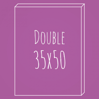 Double 35x50