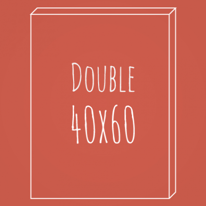 Double 40x60